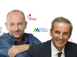 Loi Pacte - Le président de l’AAM, Pascal Demurger, et le président de la Mutualité française, Thierry Beaudet